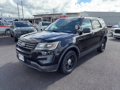 2016 Ford Explorer Police