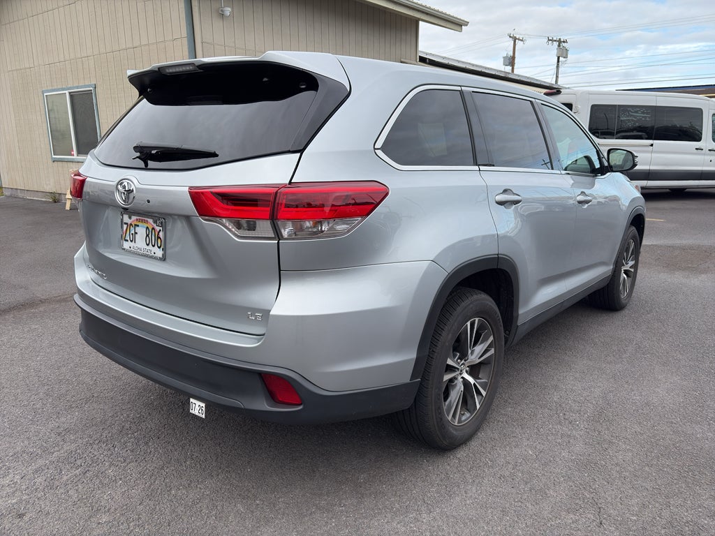 2019 Toyota Highlander LE Plus