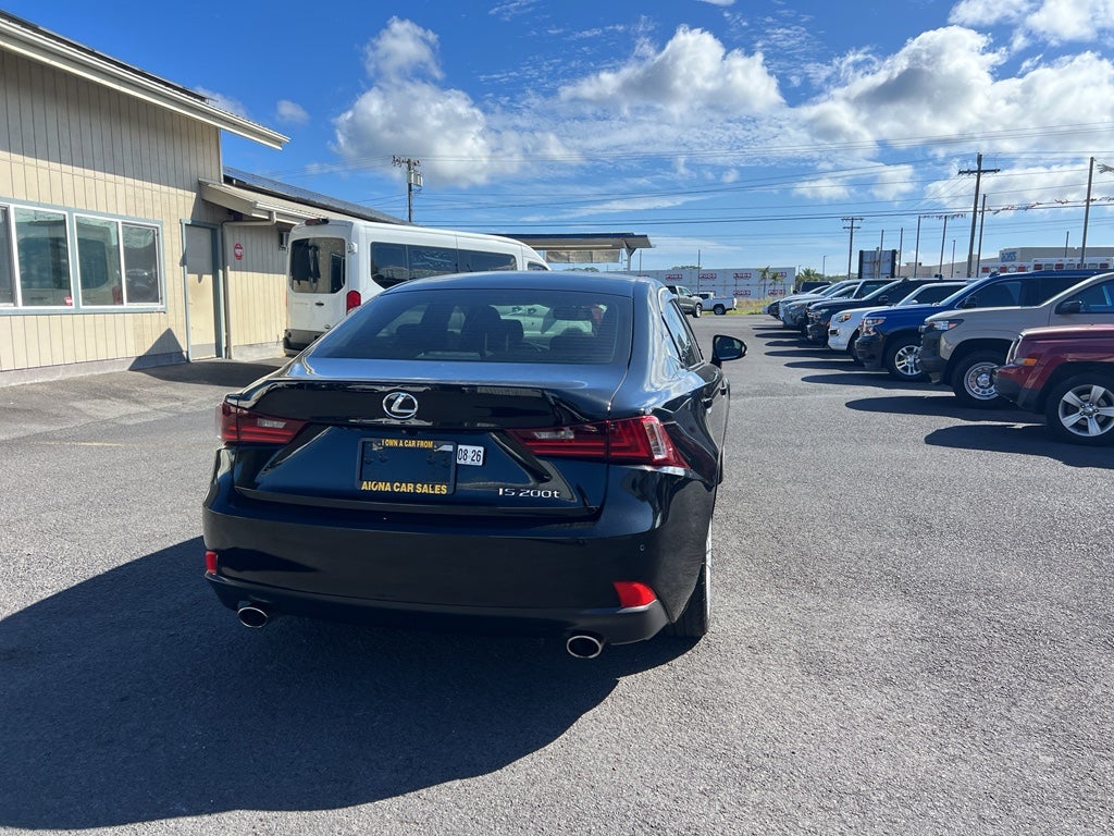2016 Lexus IS 200t Base